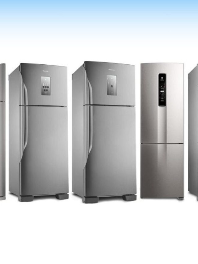 cropped Geladeira Inox Frost Free Inverse Geladeira Inox Frost Free Inverse