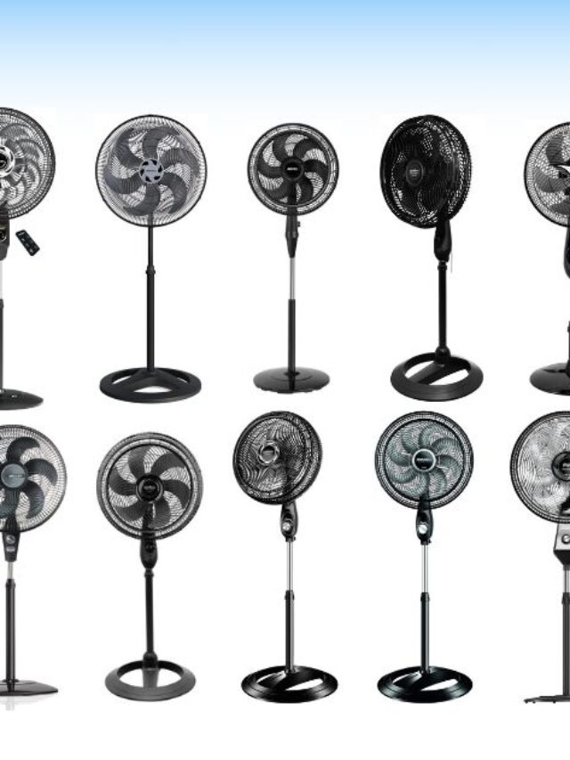 cropped Ventilador De Pe Turbo Ventilador De Pé Turbo